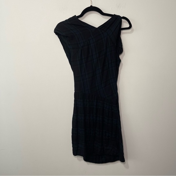 All saints women’s Black Green Checked tartan spitalfield limski dress in US 6 - Picture 5 of 5